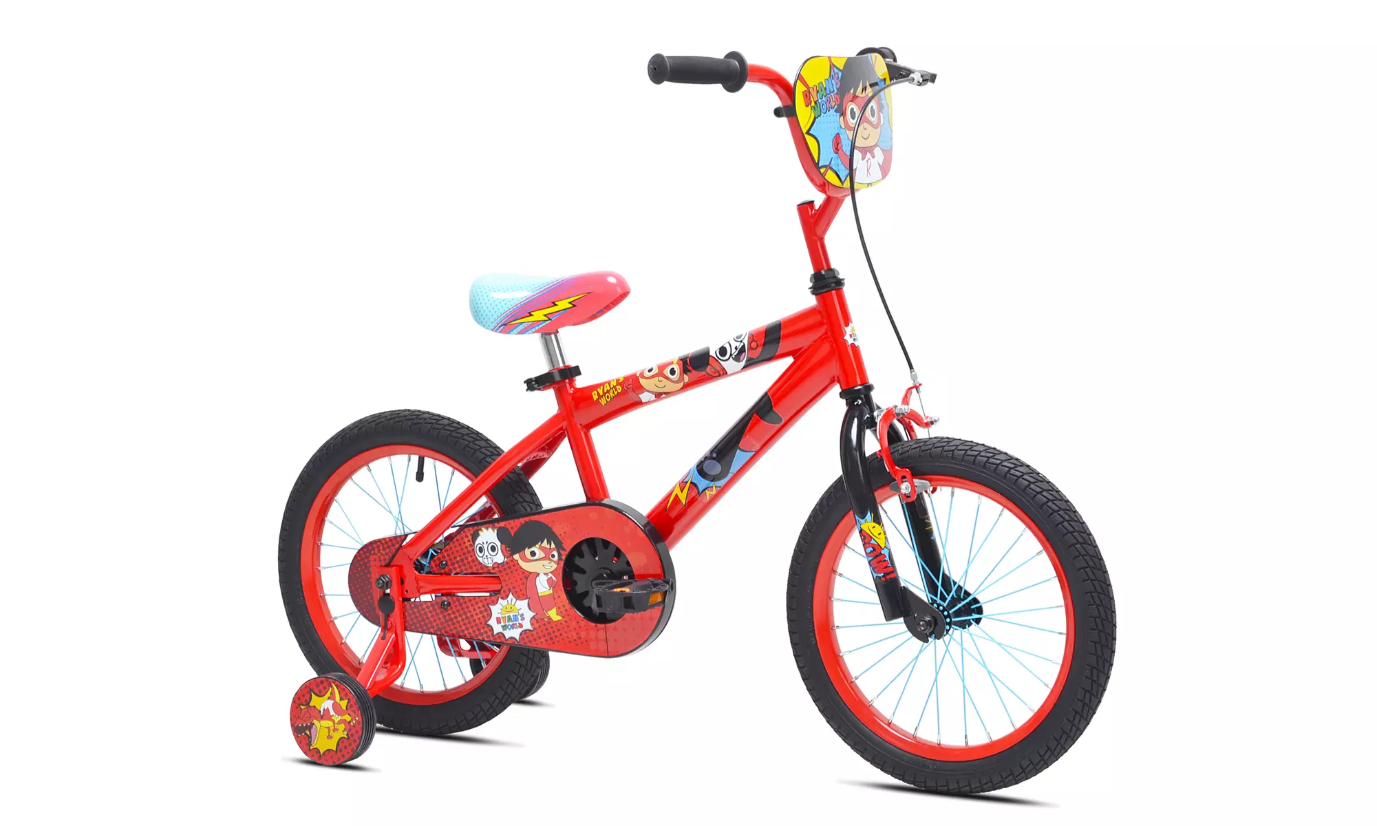 Ryan's World 16" Red Titan Boy's Bicycle, Red, For Height Sizes 3'2" and Up - Primary Image