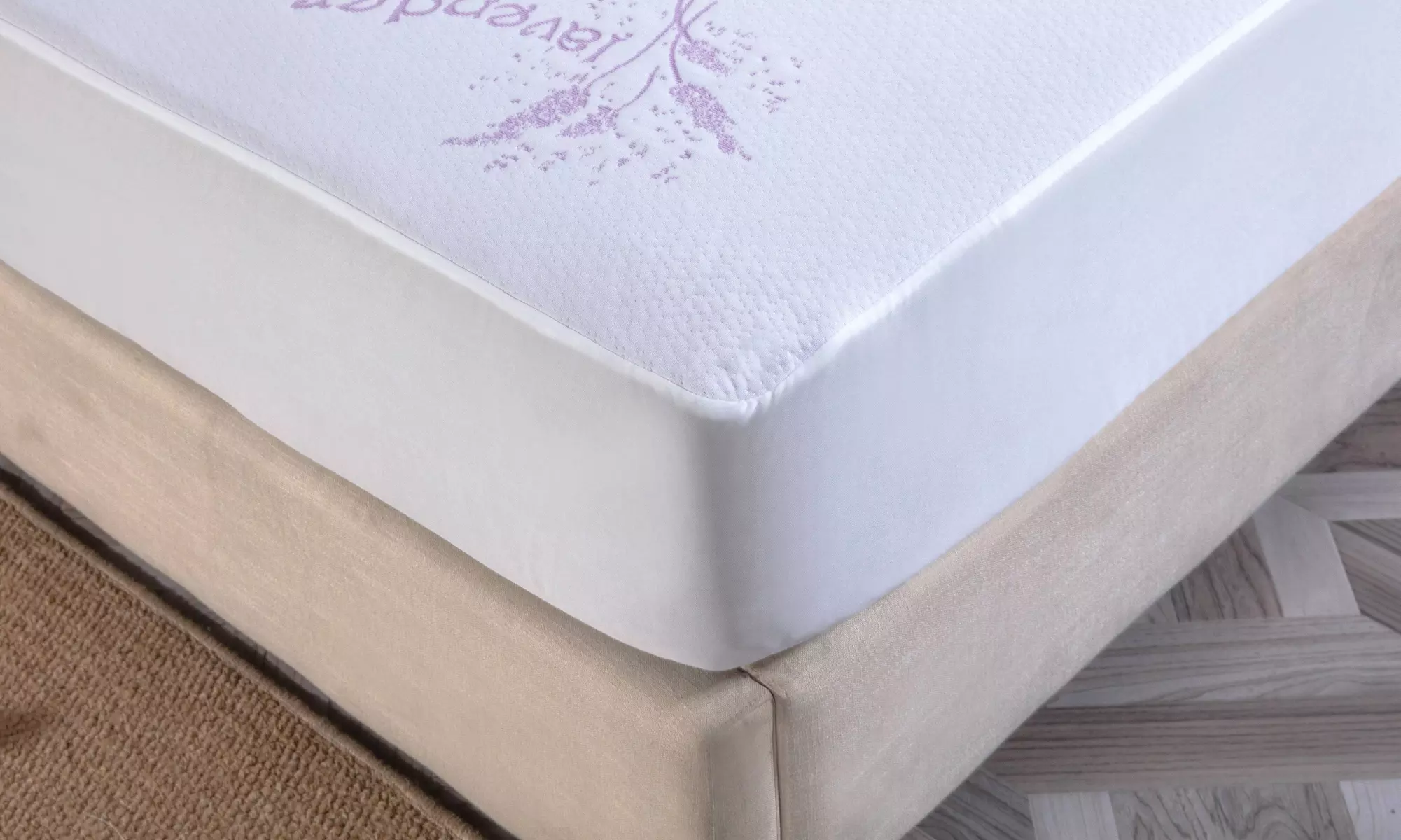 Bibb Home Lavender Infused Scented Mattress Pad - Second Medium