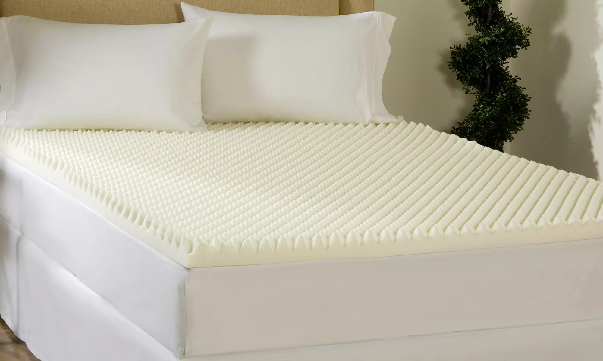 ComforPedic Loft from Beautyrest Loft 3'' Memory Foam Reversible Mattress Topper - Primary Image