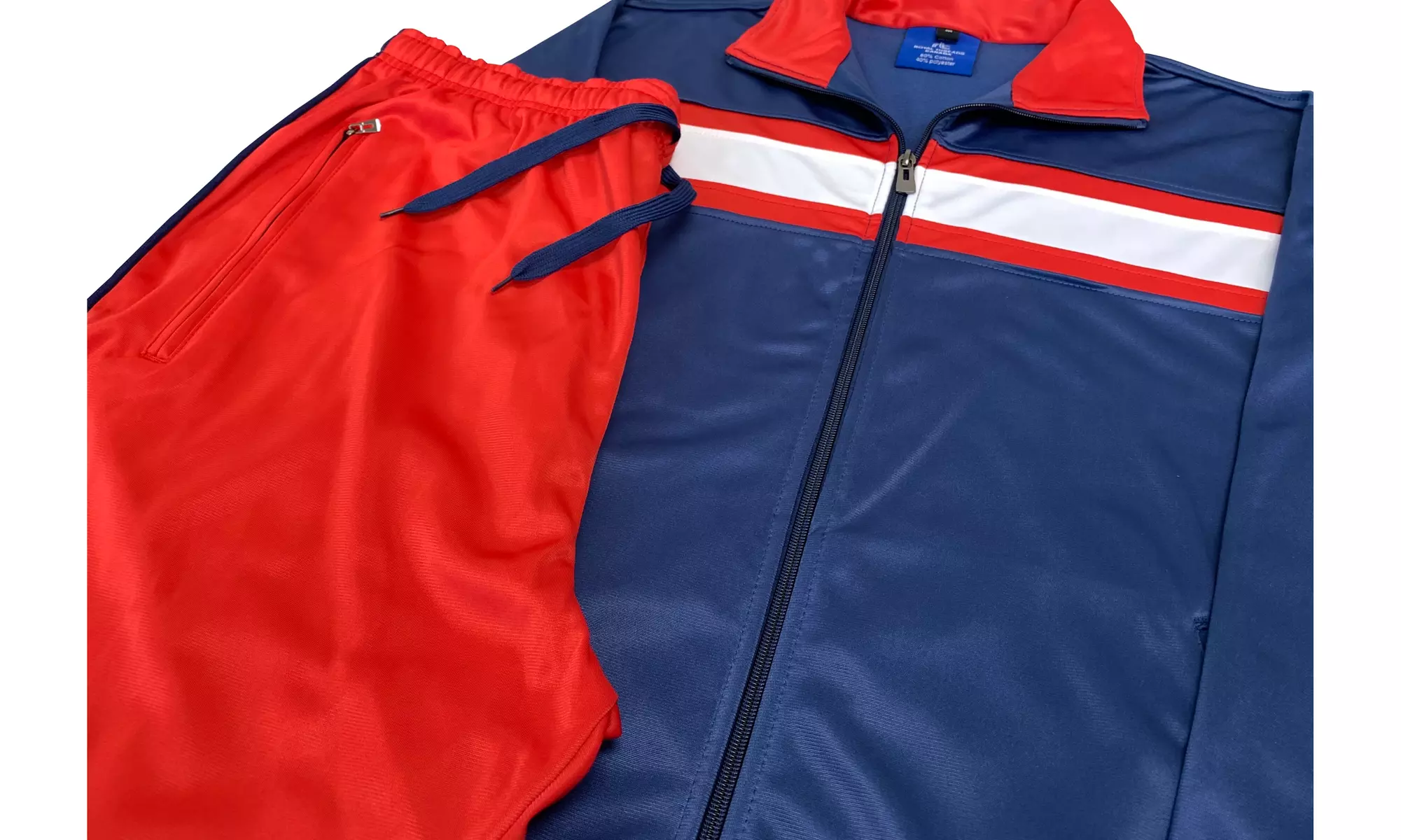Royal Threads Men's Full Zip Tracksuit