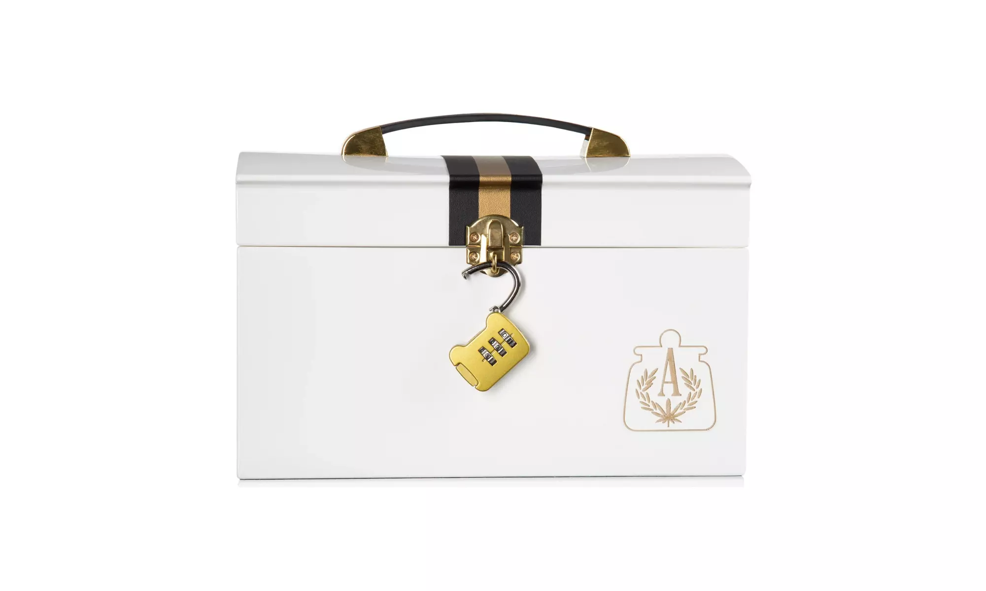 The Apothecarry Case 2 Strain Travel Case (White) - Primary Image