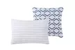 VCNY HOME Grayson Comforter Set Navy/White (10- Piece) - Second Medium