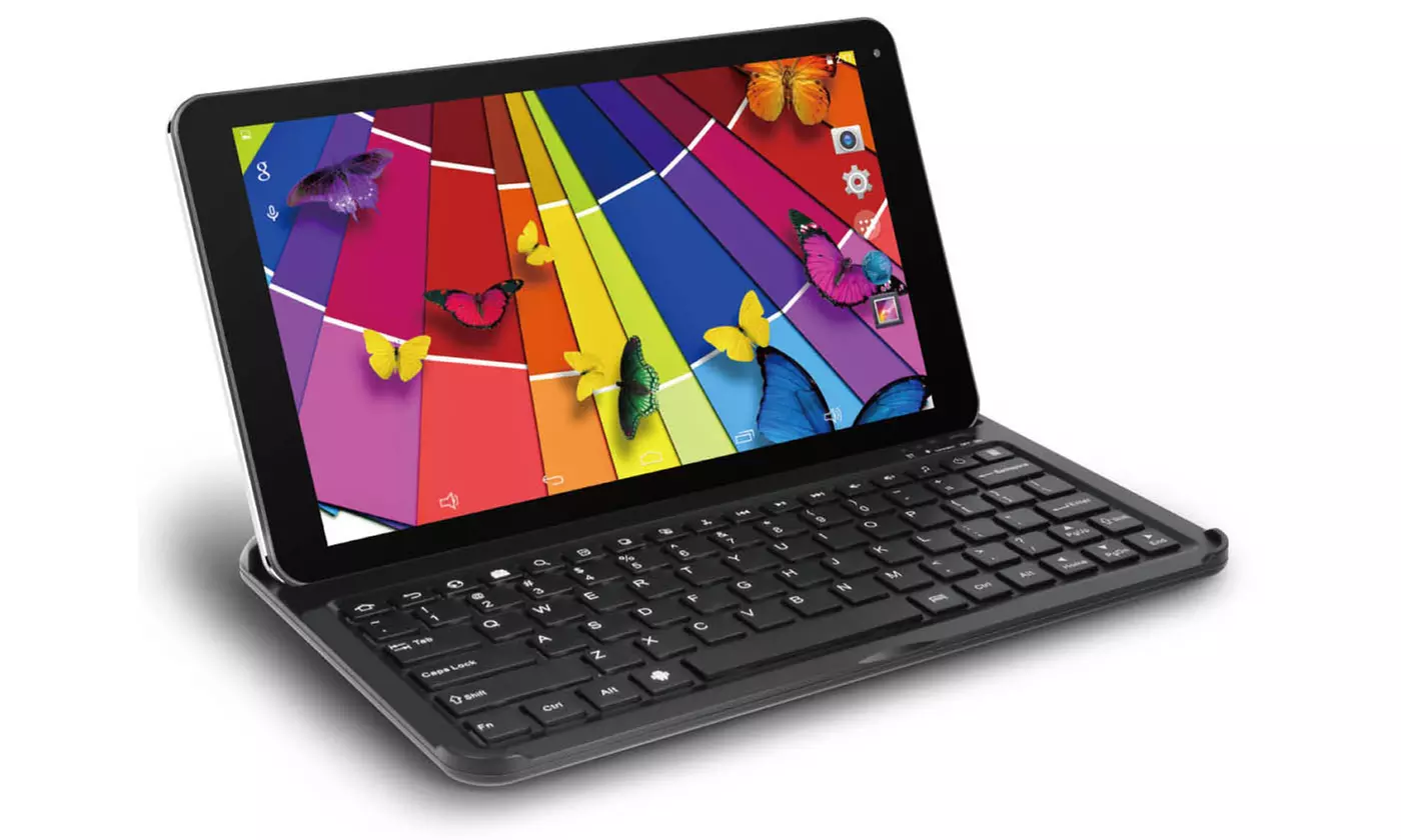 iNOVA EX1080 10.1" 8GB Android 4.4 OS Tablet with Keyboard Case (New) - Primary Image