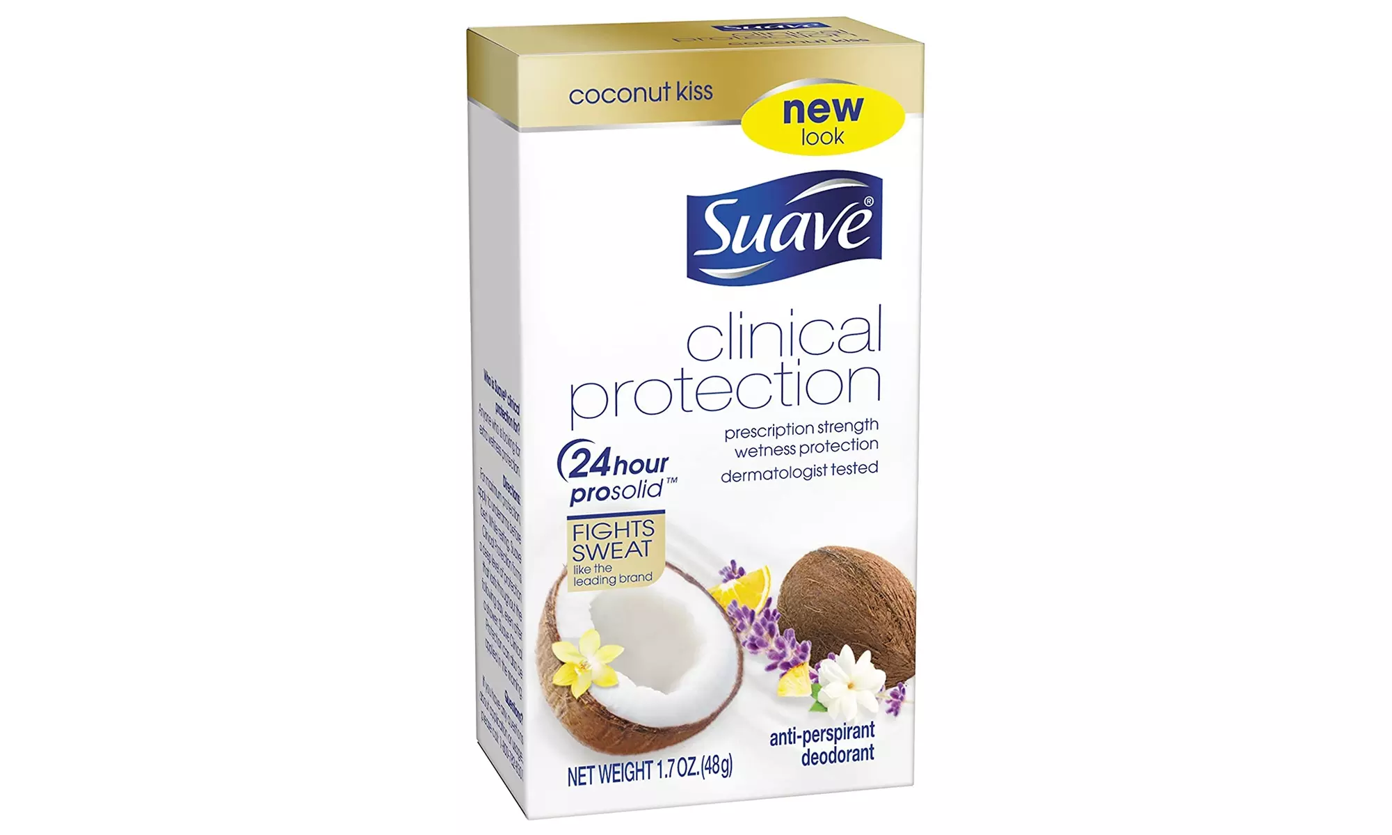 Suave Clinical Antiperspirant Deodorant, Coconut Kiss - Second Medium