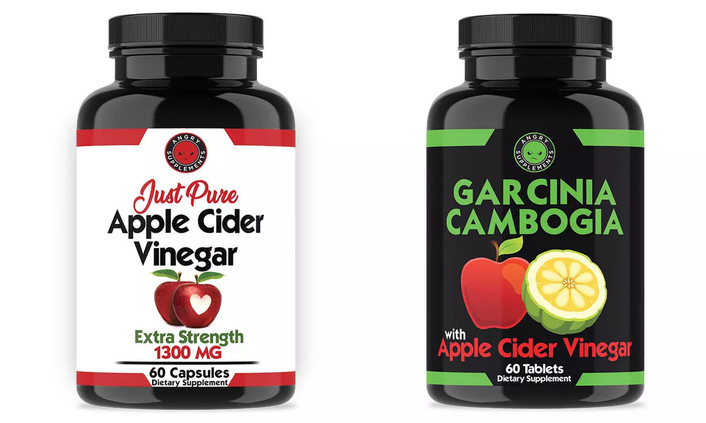 Just Pure Apple Cider Vinegar and Garcinia Cambogia with Apple Cider Vinegar - Primary Image