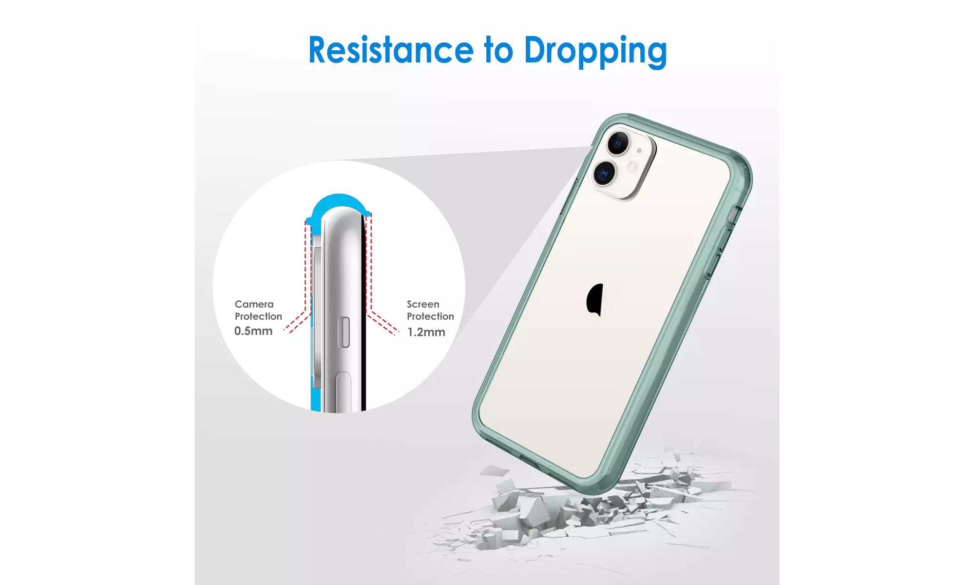 JETech Case for iPhone 11 6.1-Inch Shock-Absorption Bumper Cover