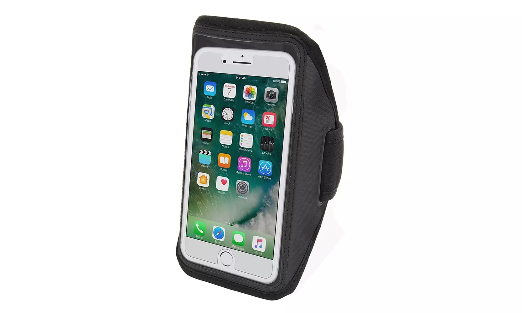 Workout Nylon Neoprene Exercise Armband fits iphone XS, XR, XSMAX,Note 10 - Primary Image