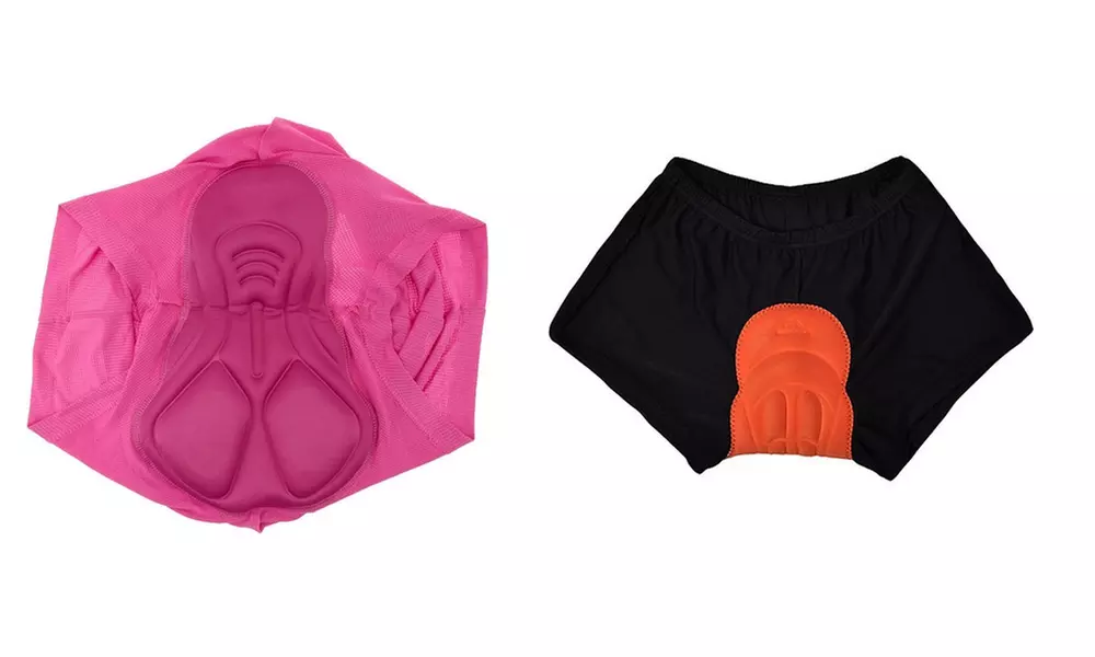 Men And Women Gel Padded Crotch Bike Shorts - Primary Image