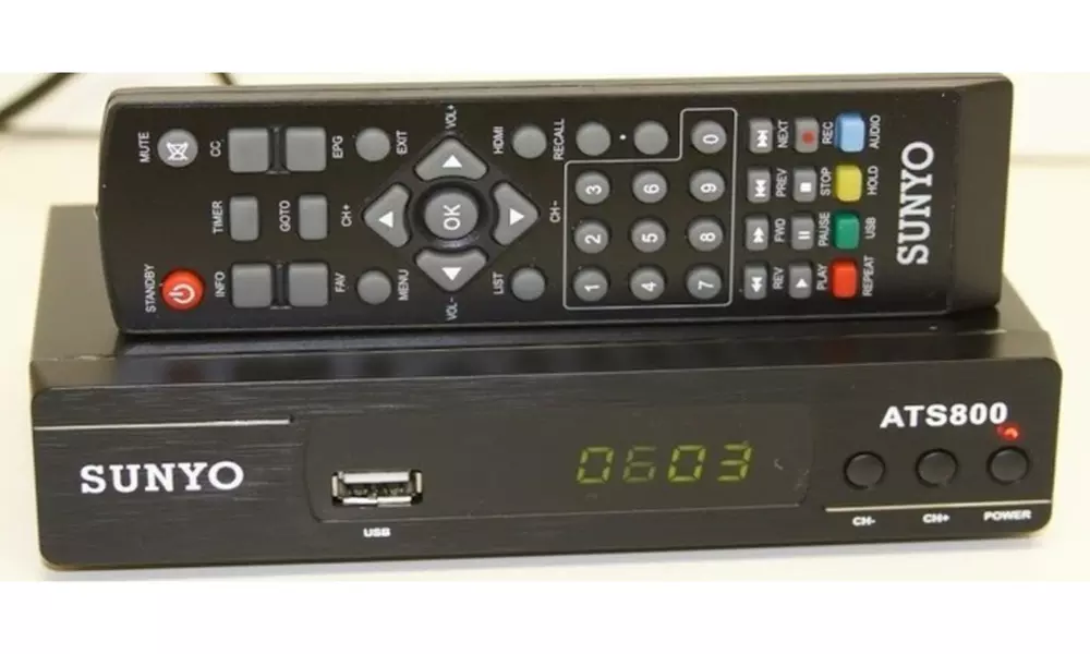 Sunyo ATS800 HD Digital Converter Box - Primary Image