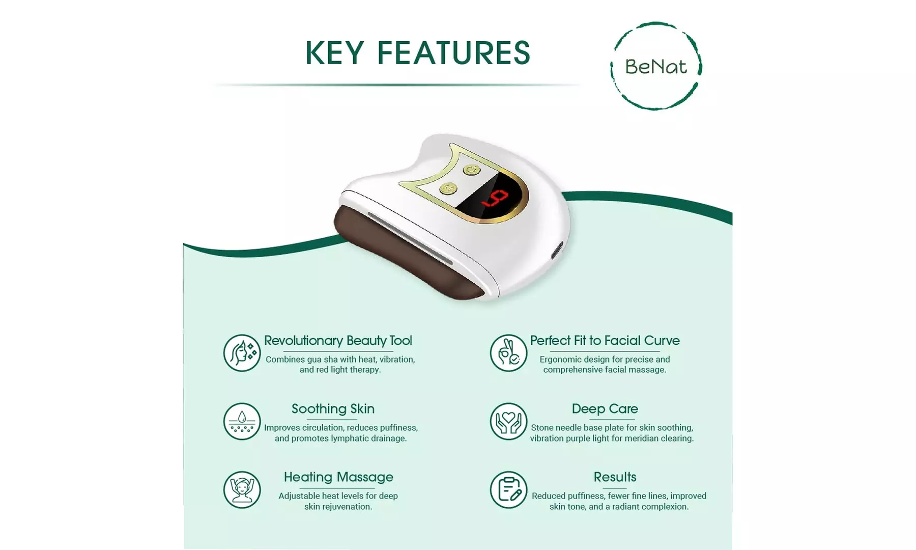 BeNat Lift, Sculpt & Glow Toolkit (3 Devices) - Second Medium