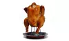 Tuscom Chicken  Holder Rack Grill Stand Roasting  BBQ Rib Non Stick Carbon Steel