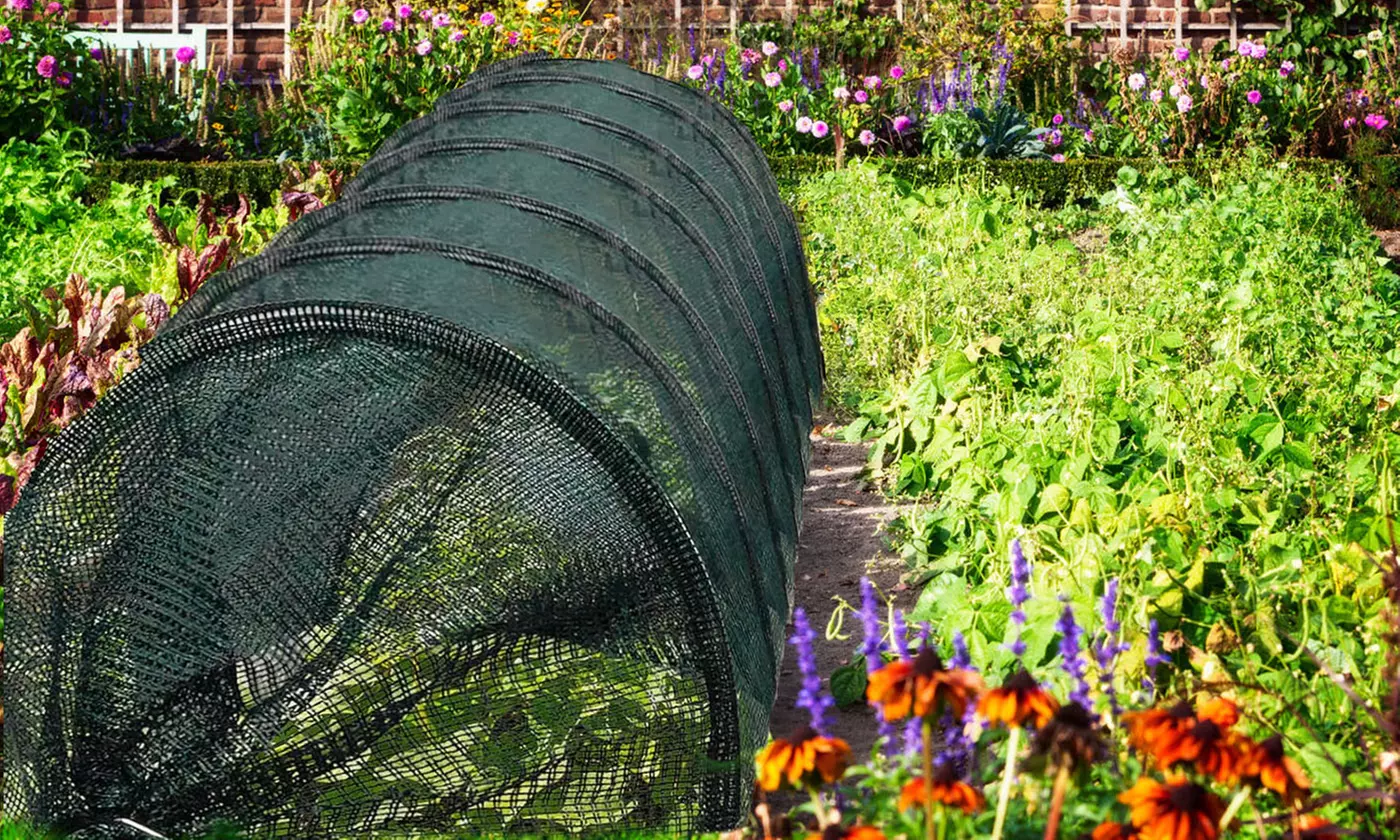 SixtyShadesofGrey Two-in-One Portable Greenhouse Tunnel Shade Net