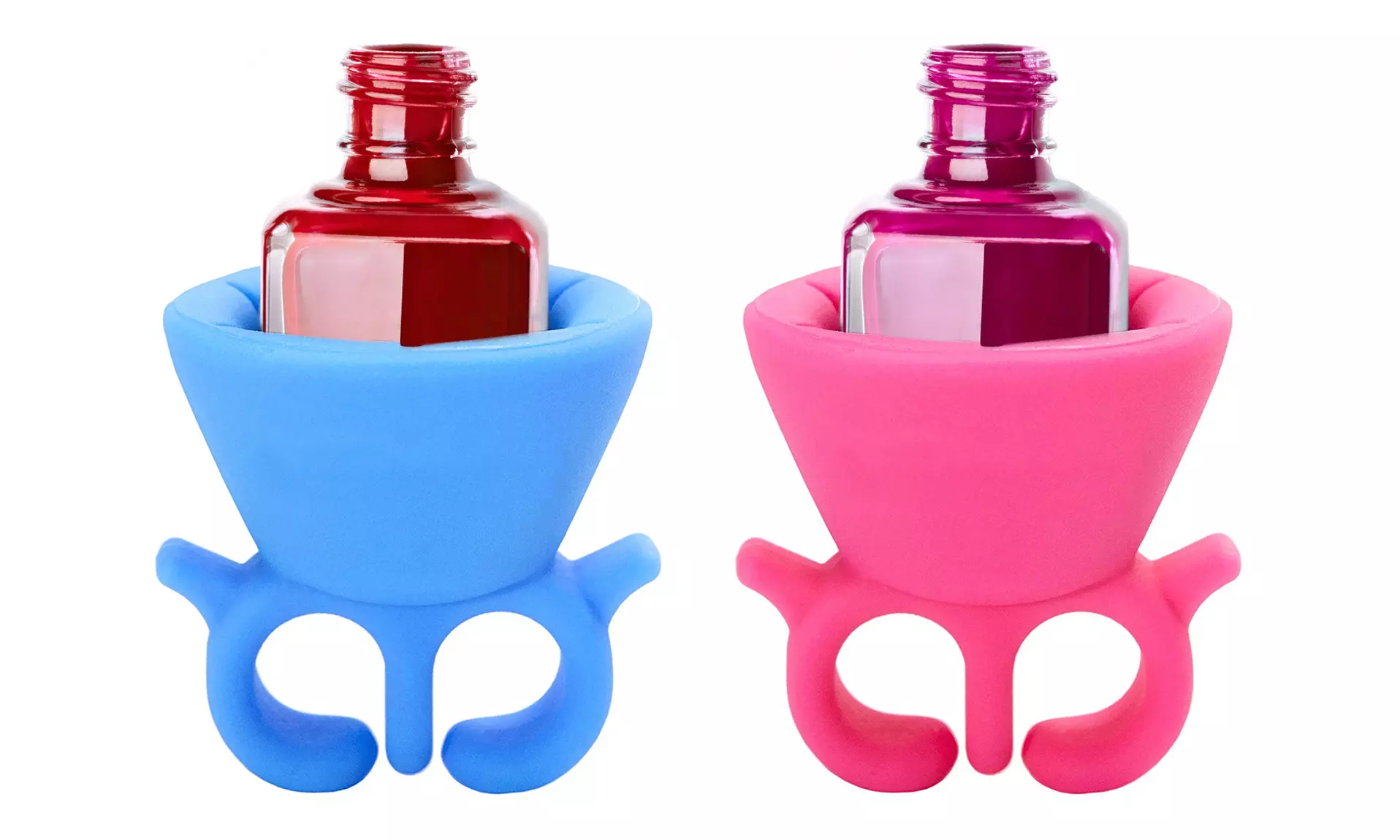 Wearable Nail Polish Bottle Holders (2-Pack) - Primary Image