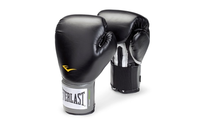 everlast boxing gloves black