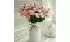 1PCS 10Heads Artificial Silk Carnation Flowers Bouquets Floral Mother's Day Gift