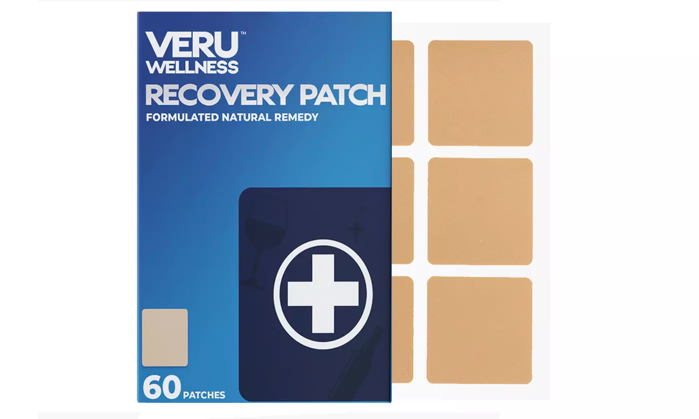 Hangover Recovery Patch - Help Block the Effects of Hang Overs (60 Count) - Primary Image