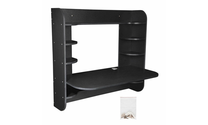 Up To 29 Off On Coner Desk Floating Wall Moun Groupon Goods