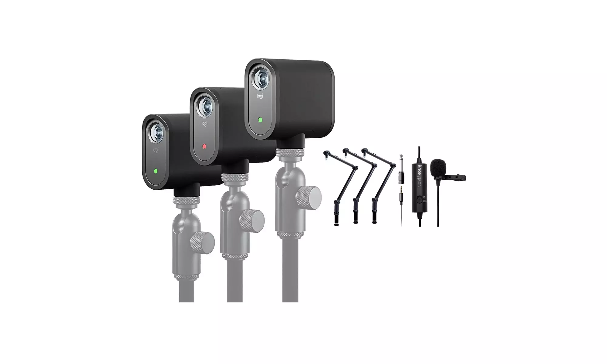 MEVO Start 3-Pack Bundle for Streaming and Recording with Studio Accessories - Primary Image