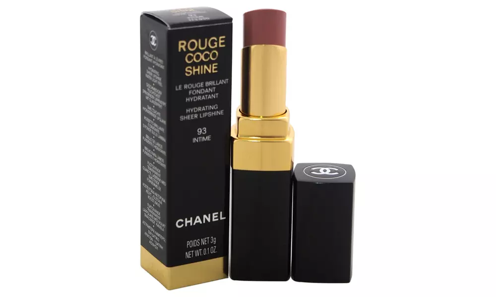 Chanel Rouge Coco Shine Hydrating Sheer Lipshine 93 Intime 0.1 oz - Primary Image