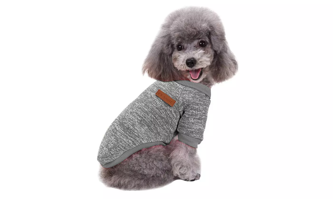 Pet Dog Cat Warm Fleece Vest Clothes Coat Puppy Shirt Sweater Apparel XS-XXL