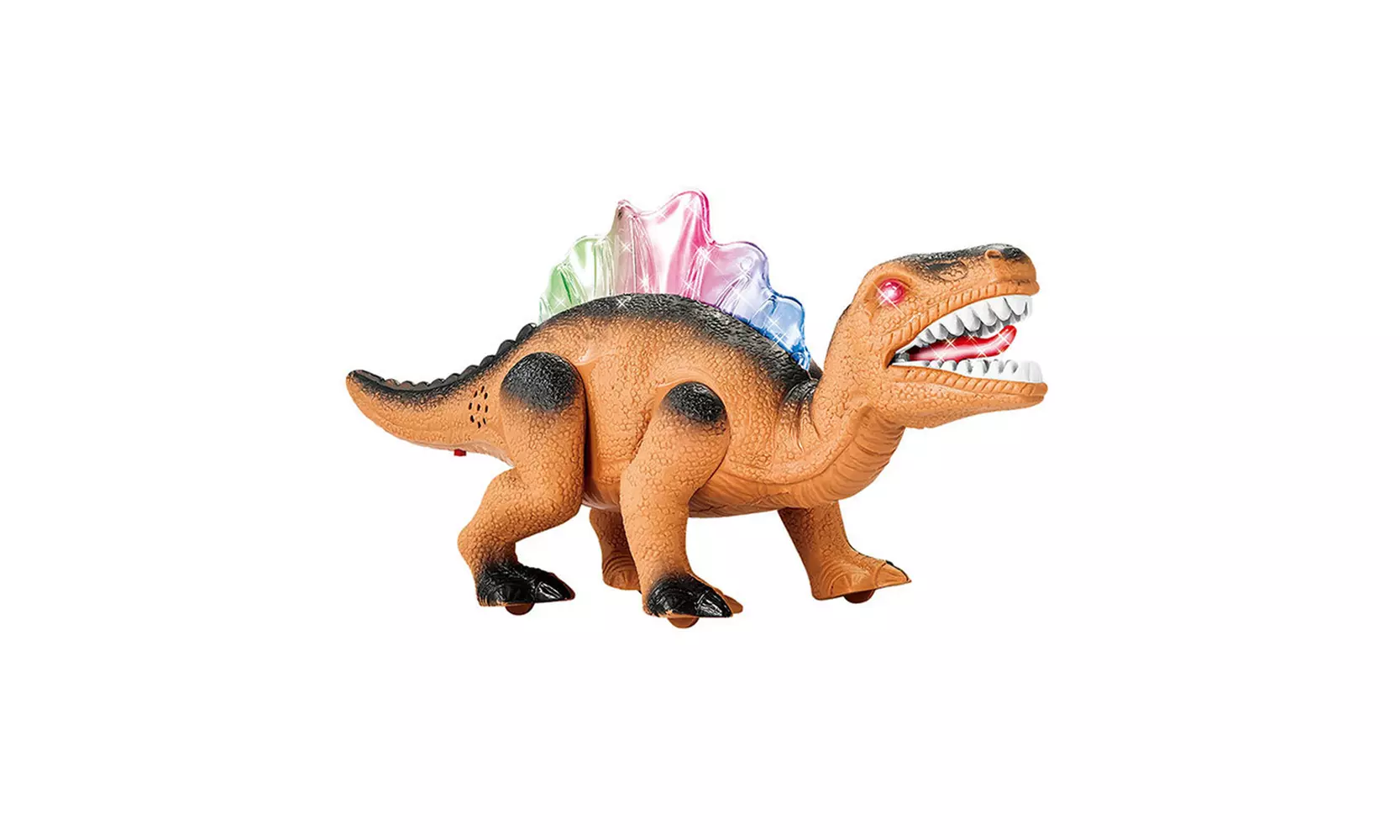 LED Light Up and Walking Realistic Dinosaur and Roaring Sound