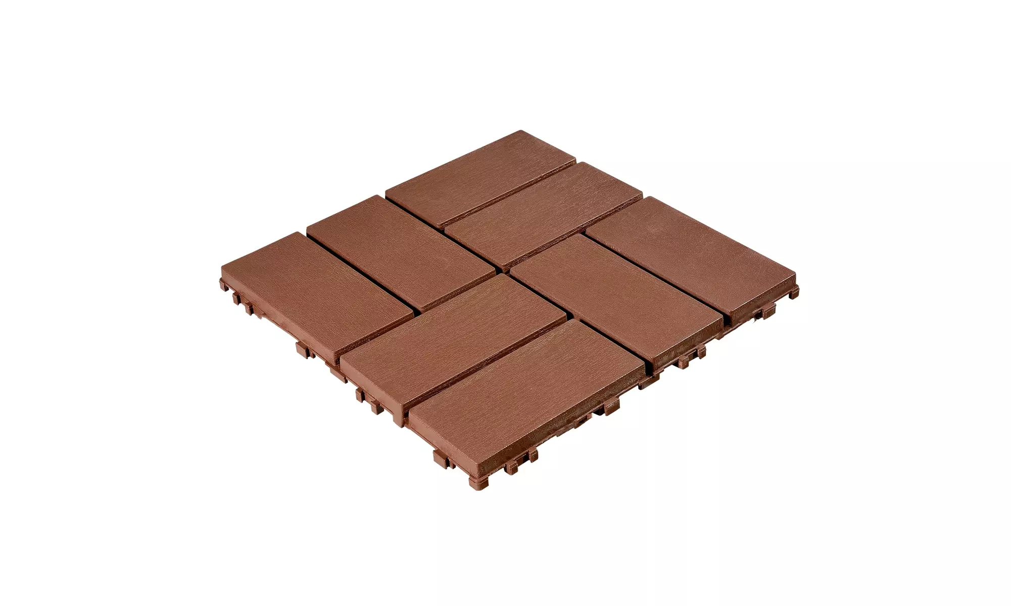 44 Pack Patio Deck Tiles,11.8"x11.8" Square Waterproof  Patio Decking Tiles - Primary Image