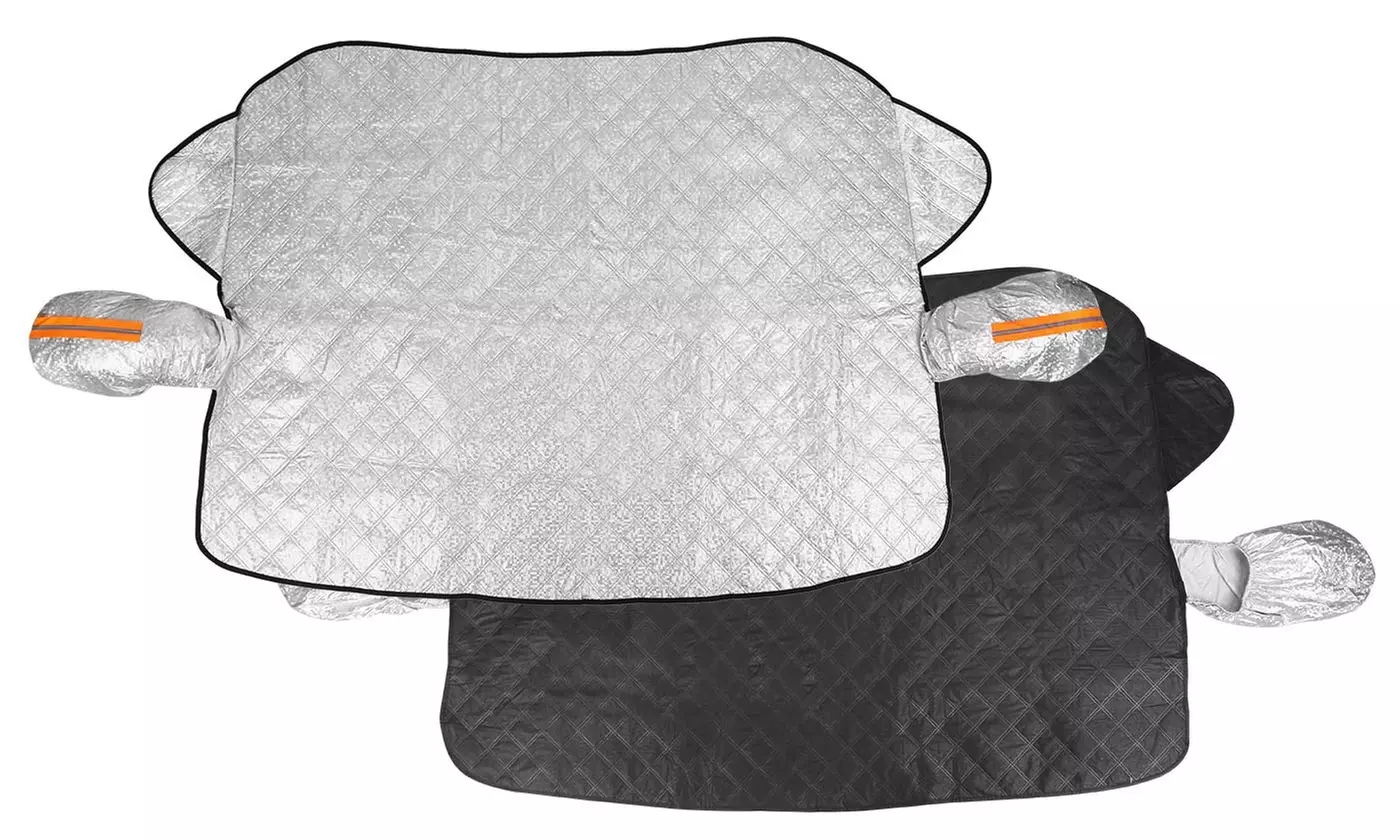 iMounTEK Winter Weather Car Windshield Snow Cover Protector w/ 5 Magnets