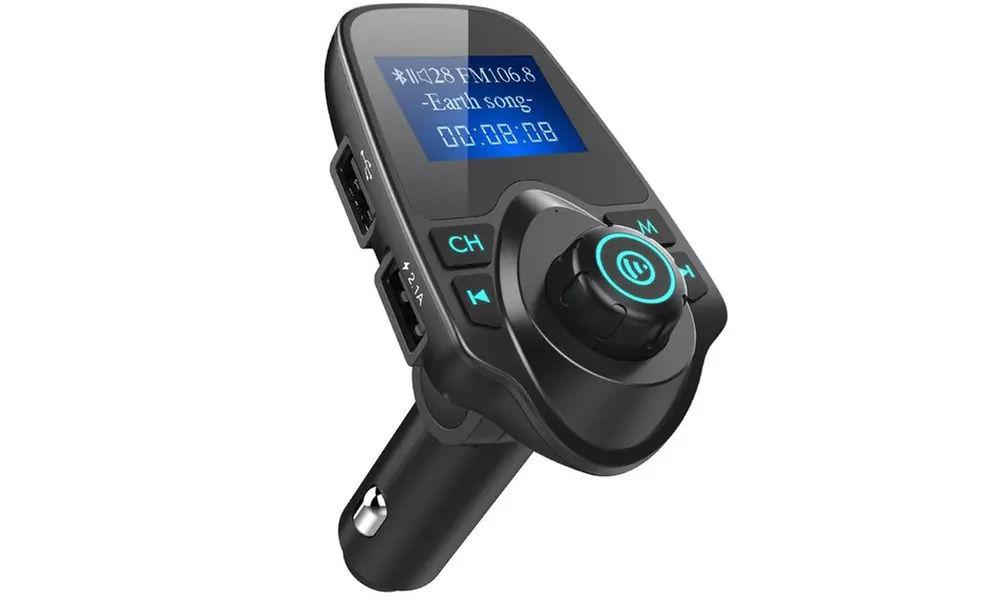 iSunnao Bluetooth FM Radio Transmitter - Primary Image