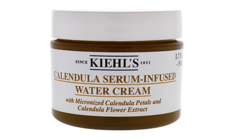 Kiehls Calendula Serum-Infused Water Cream For Women 1.7 oz Cream 1.7 oz All Skin Types in Aqua