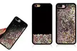 Quicksand Bling Glitter Flowing Black Liquid Case for iPhone 6/6 Plus/6s/6s Plus/7/7 Plus/8/8 Plus - Second Medium