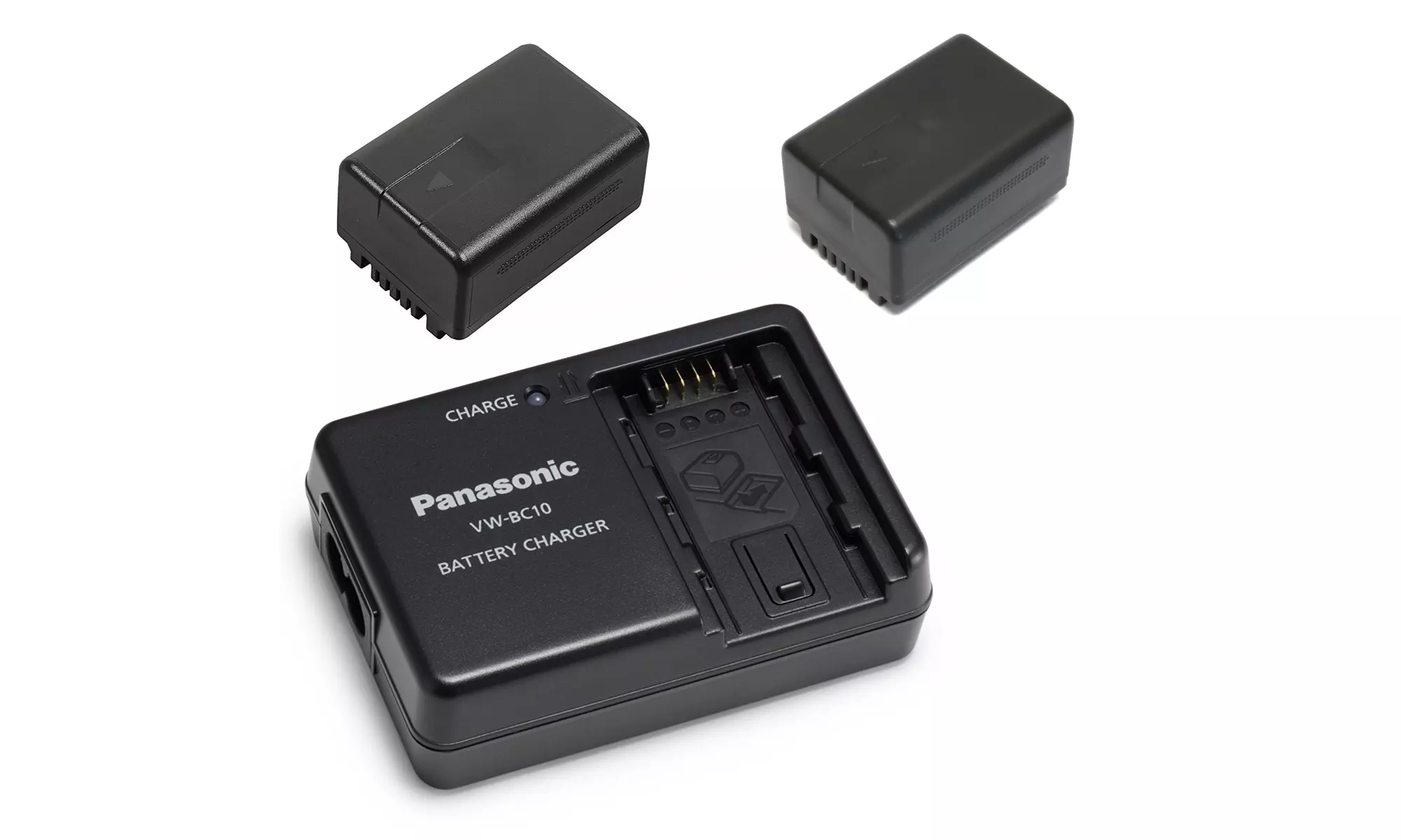 Panasonic Camcorder Battery with Charger Travel Pack (VBT-190) and Extra Battery - Second Medium