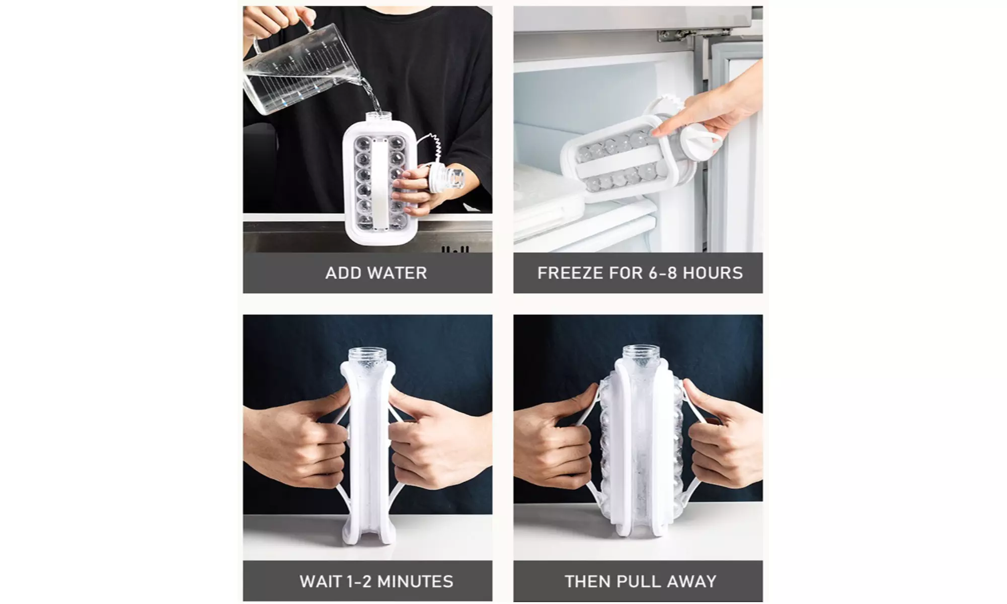 Ice Ball Maker Bottle Creative Ice Maker - Primary Image