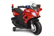 6V Kids Ride On Police Motorcycle 4-Wheel Electric Toy w/ Training Wheels - Second Medium