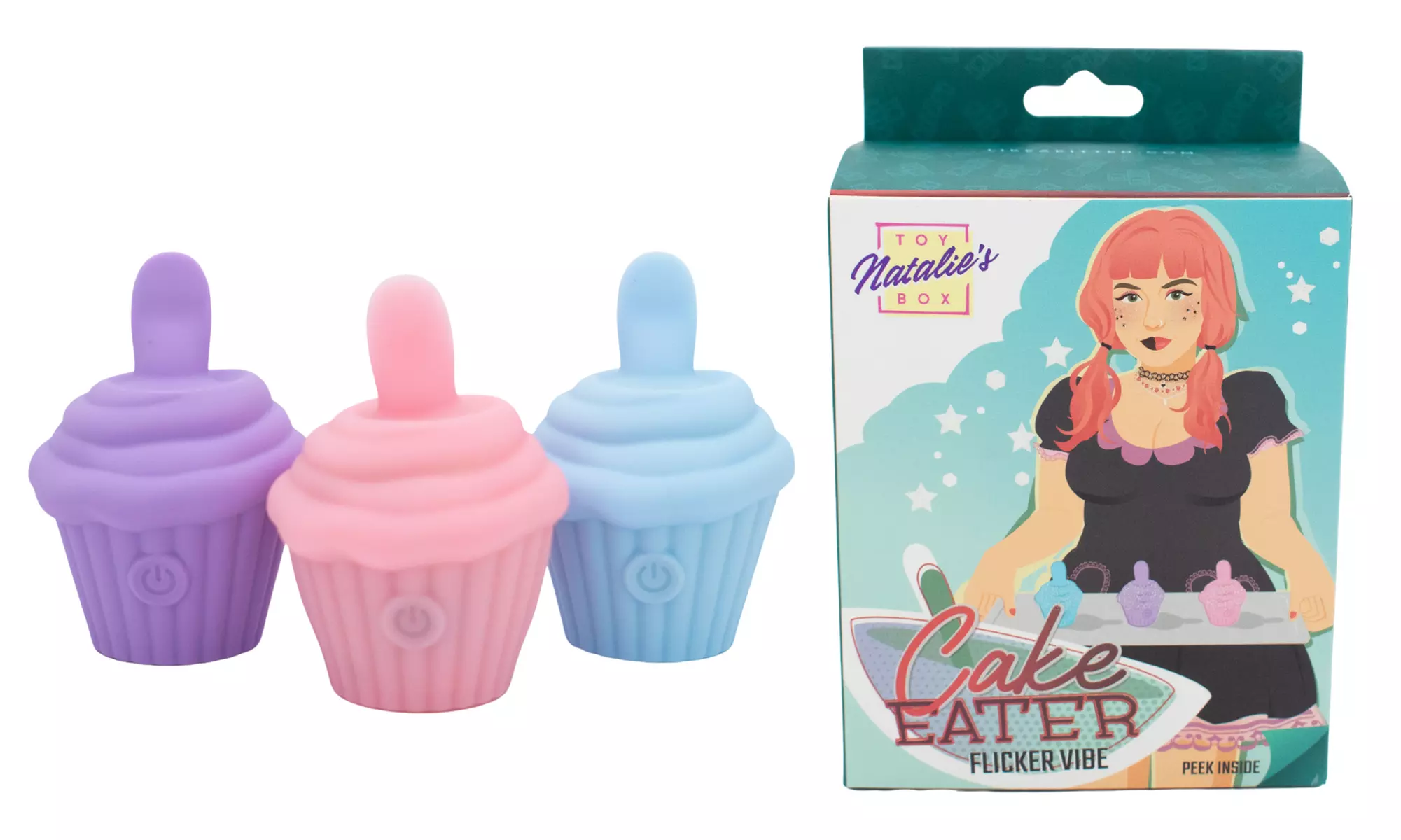 Natalie's Toy Box Cake Eater Clit Flicker Stimulator