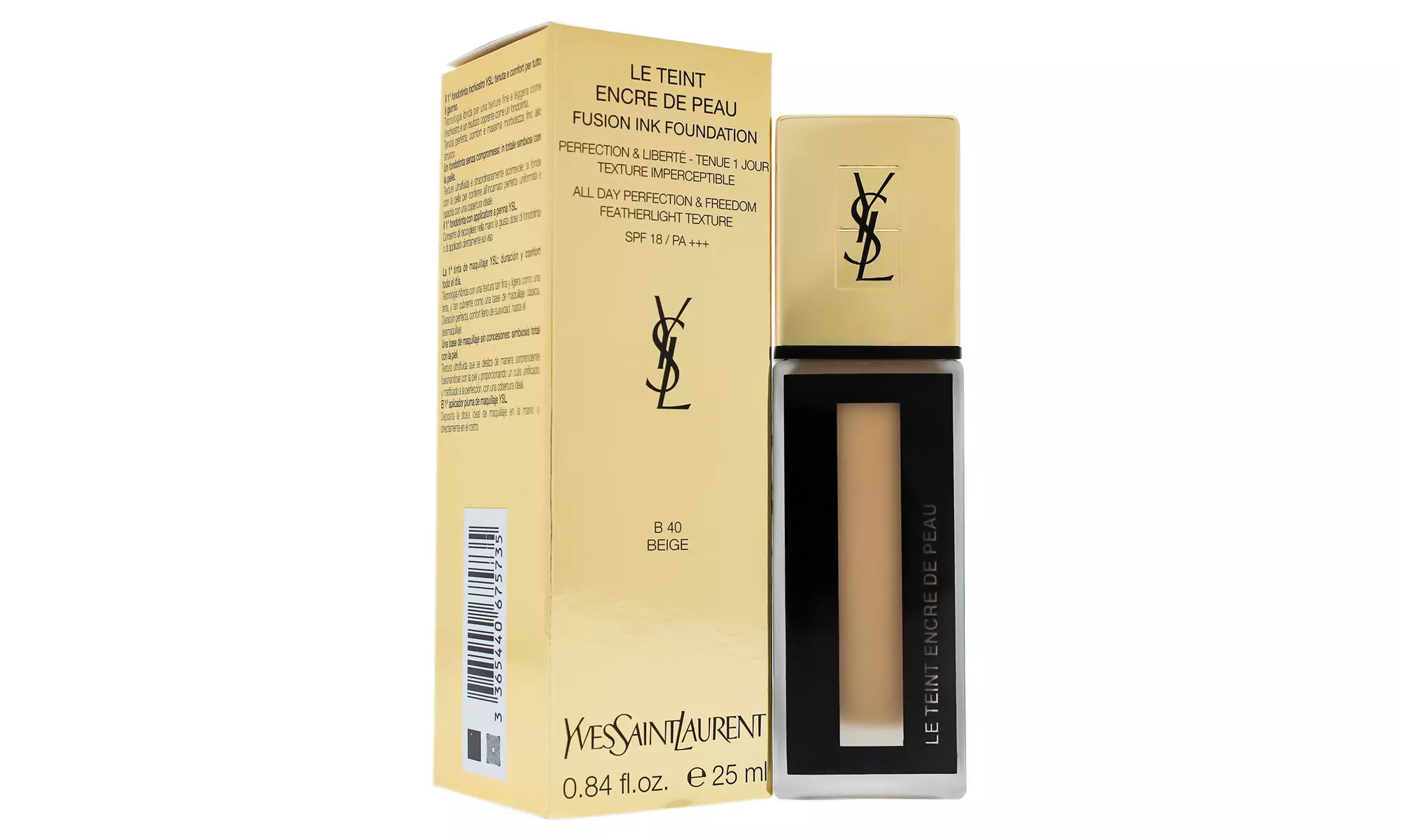 Yves Saint Laurent Fusion Ink Foundation SPF 18 - Primary Image