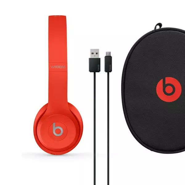 Beats solo 3 wireless 2024 red