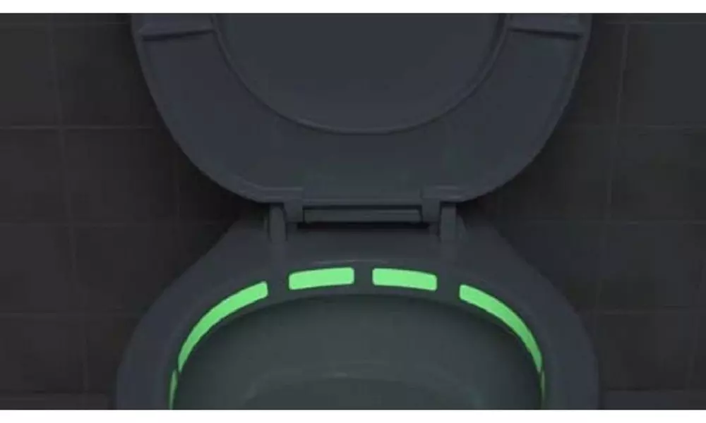 Glow in the dark Toilet Locator Strip - 2 Rolls - Primary Image