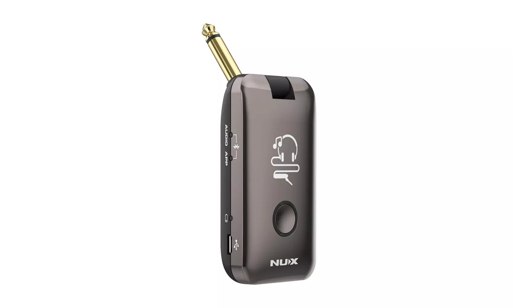 NuX Mighty Plug MP-2 Guitar and Bass Modeling Headphone Amplug with Bluetooth - Primary Image
