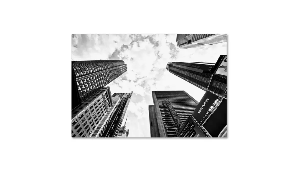 Philippe Hugonnard 'Times Square Skyscrapers' Canvas Art - Primary Image