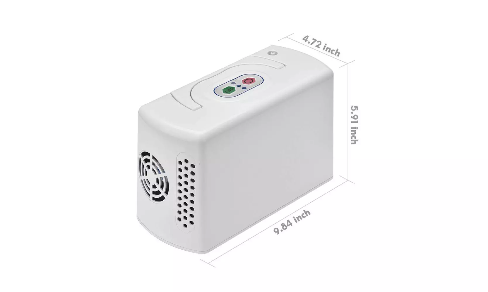 Battery Operated Mini Portable Oxygen Concentrator Generator Car Carry Bag - Second Medium