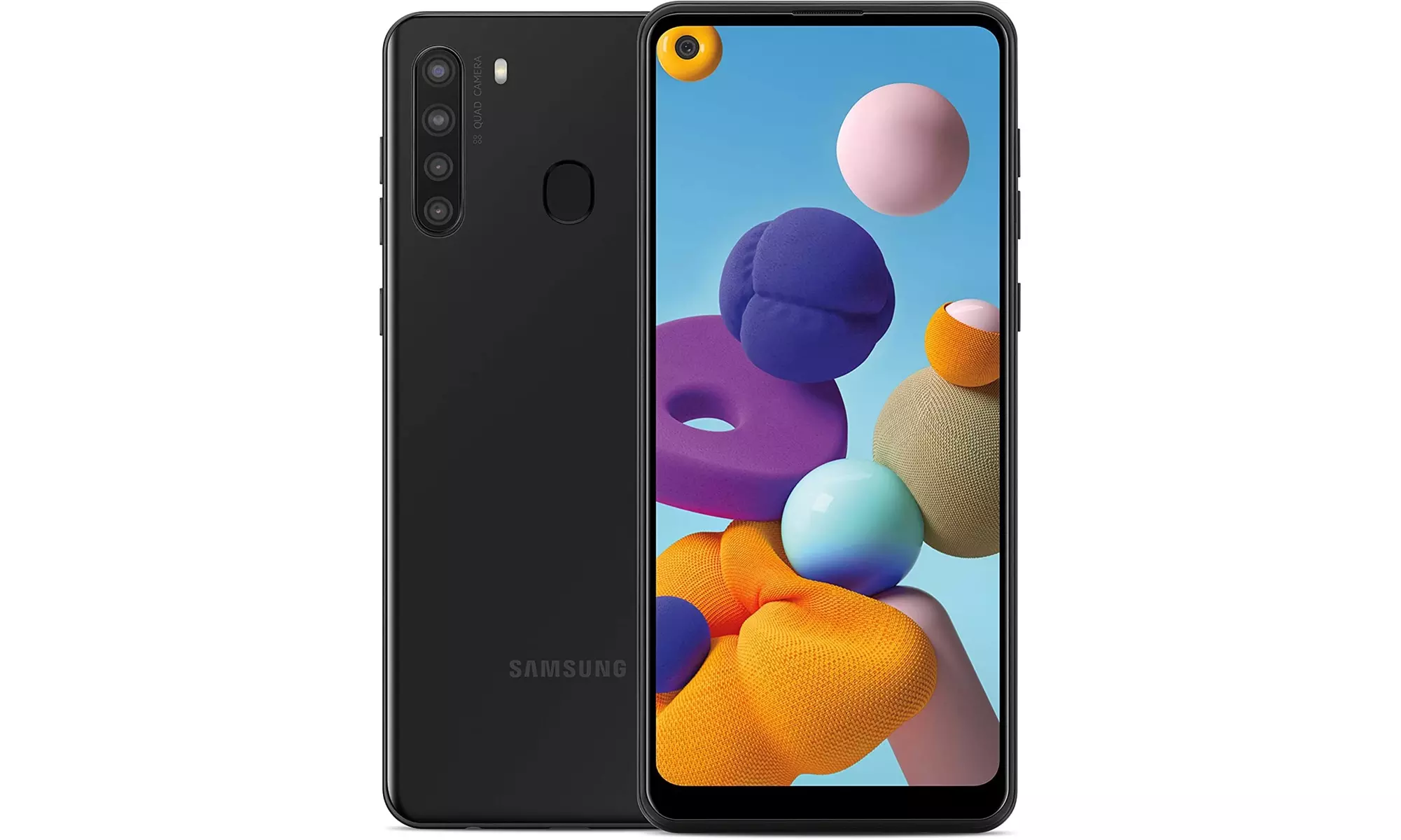 Samsung Galaxy A21 A215U Fully Unlocked Phone (US Version) - Grade B Refurbished - Primary Image
