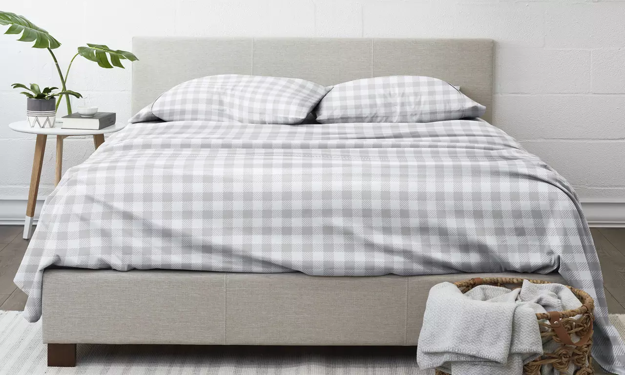 Home Collection Premium Ultra Soft Pattern 4 Piece Bed Sheets Set