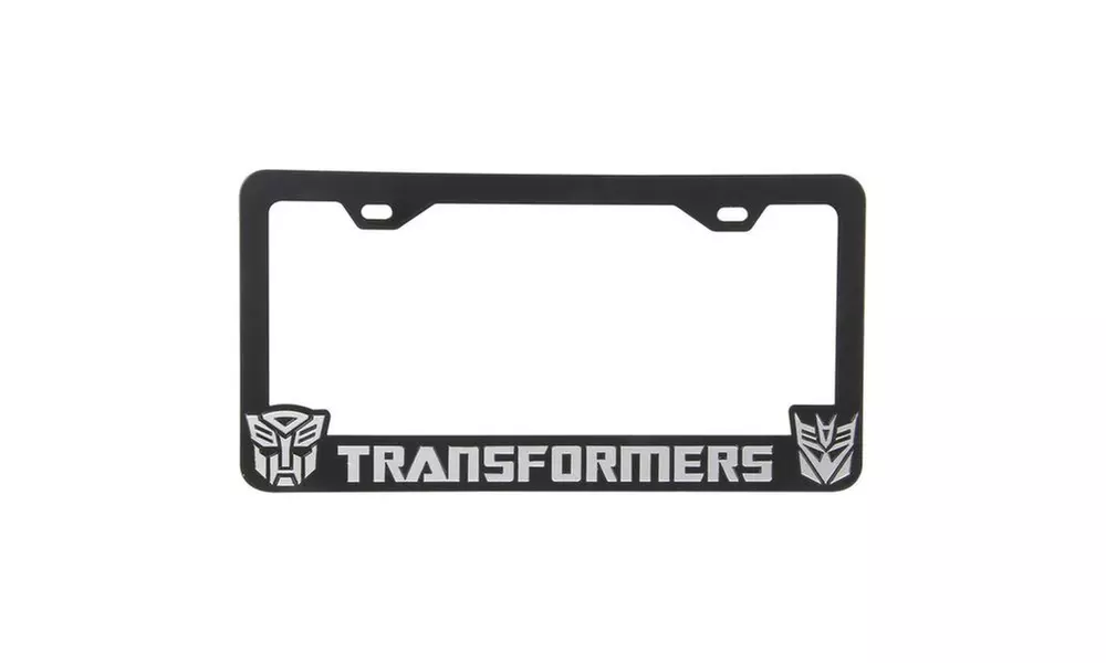 Transformer License Plate Frame - Primary Image