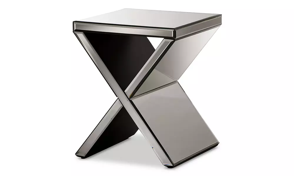 Morris Glamour Style Accent Side Table - Second Medium