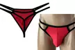 Mens G-strings & Thongs Ultra Sexy Bulge Enhancer pouch Underwear AC1003 E3-3 - Second Medium