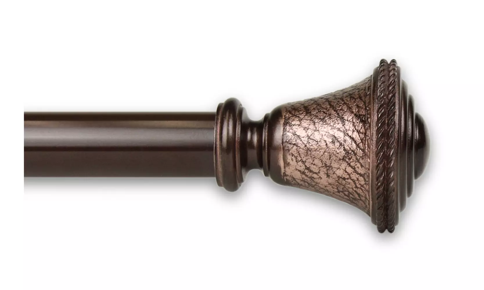 Hermosa Home Pierre 1 inch Curtain Rod 28-48 inch  - Primary Image