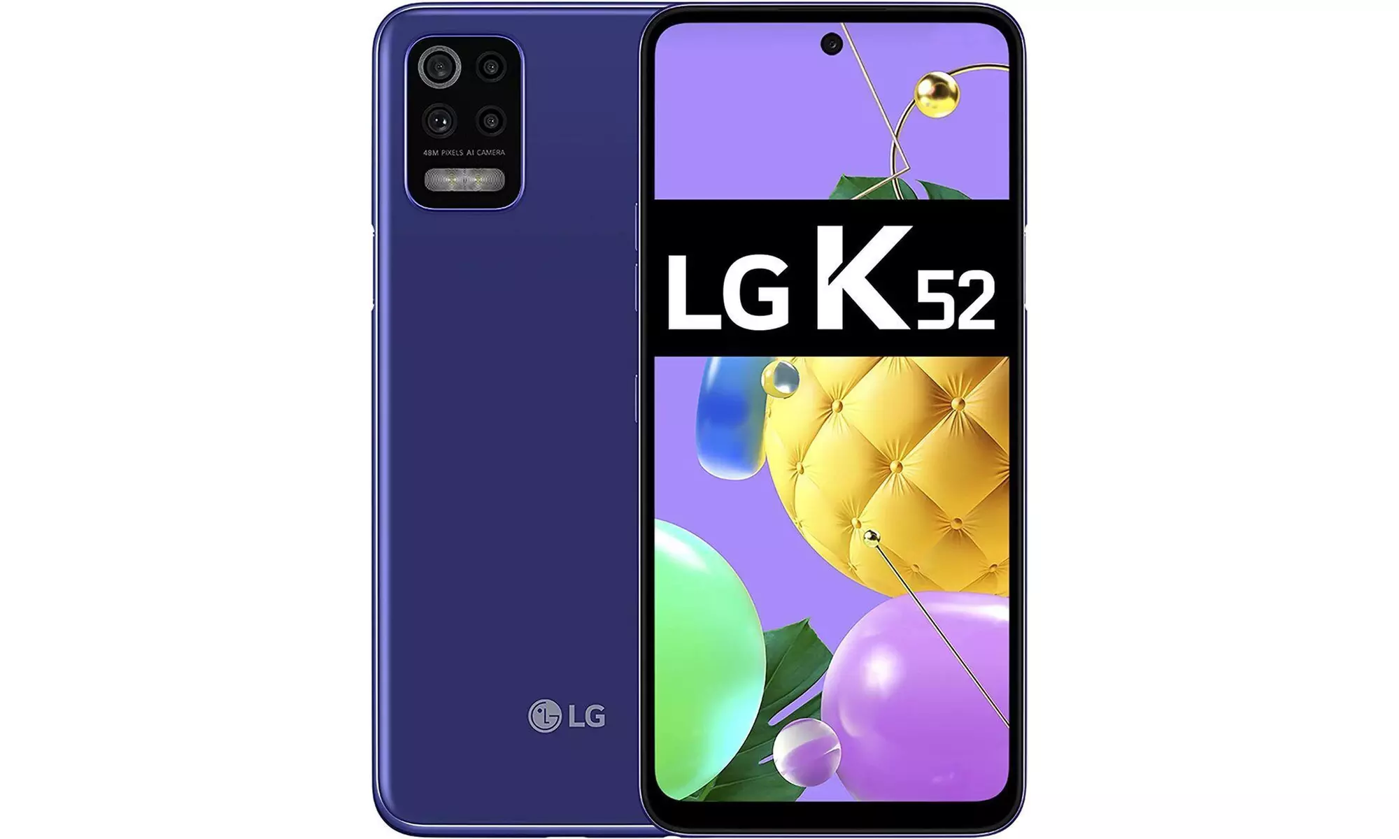 LG K52 LM-K520HMW 64GB GSM Unlocked Phone (International/US Compatible LTE) - Primary Image