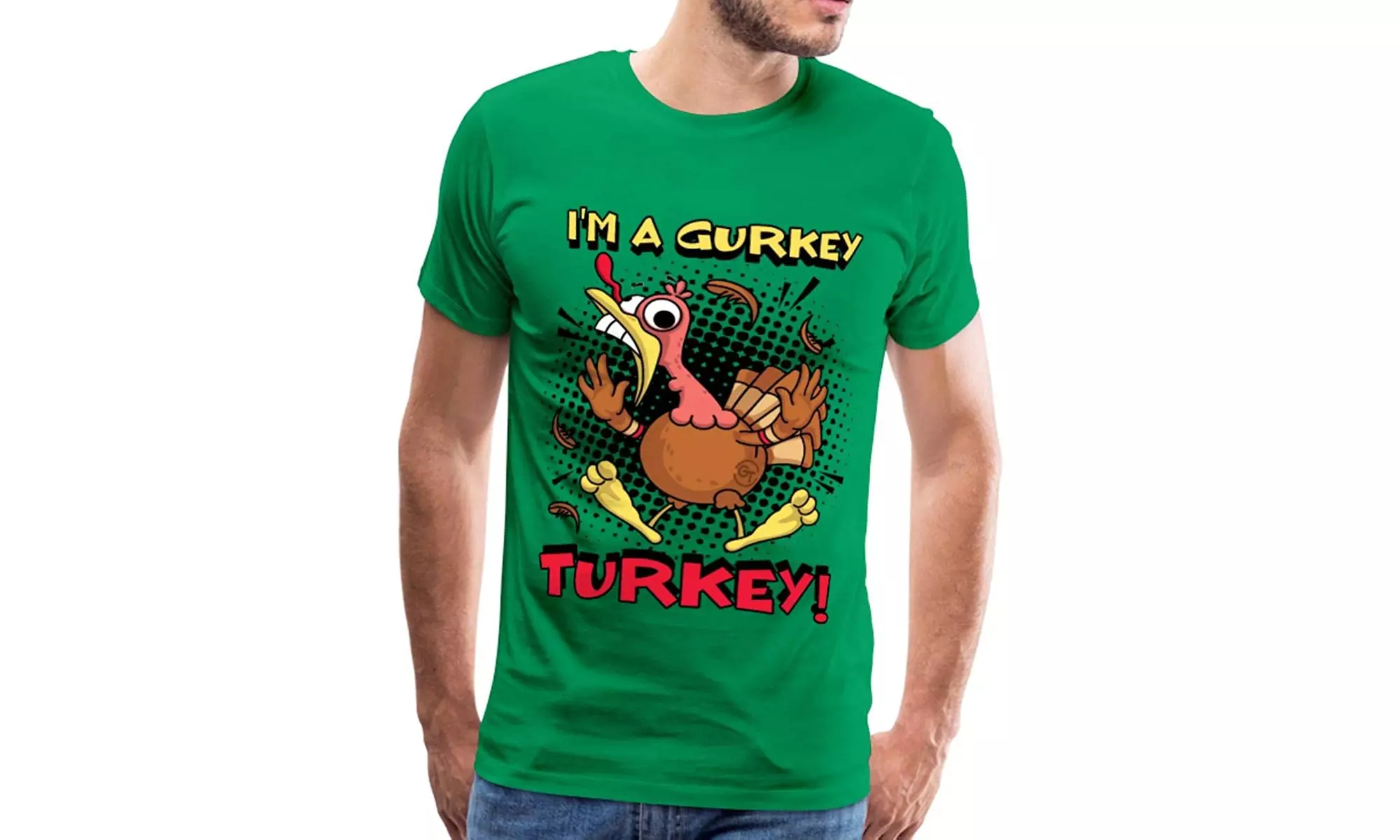 FGTeeV I'm A Gurkey Turkey Men's Premium T-Shirt - Primary Image