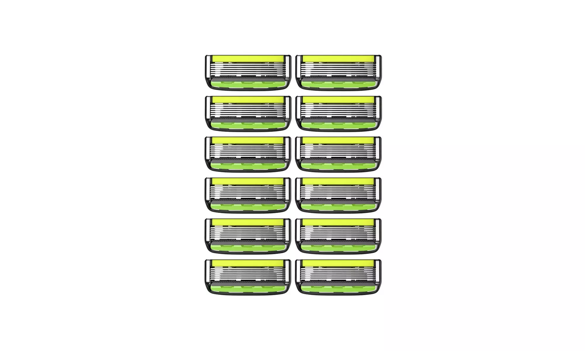 Dorco Pace 6 Pro - Six Blade Razor System with Trimmer- 12 Pack Refill - Primary Image