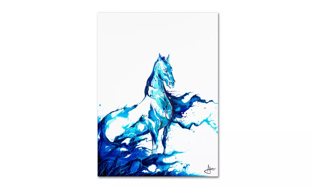 Marc Allante 'Poseidon' Canvas Art - Primary Image